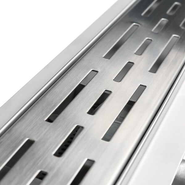 TECTAKE - Caniveau de douche design 1 gris - large