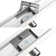 TECTAKE - Caniveau de douche design 1 gris - vignette