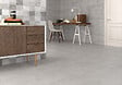 ECOCERAMIC - Carreau sol intérieur grès cérame Trend - Blanc - 45x45cm - vignette