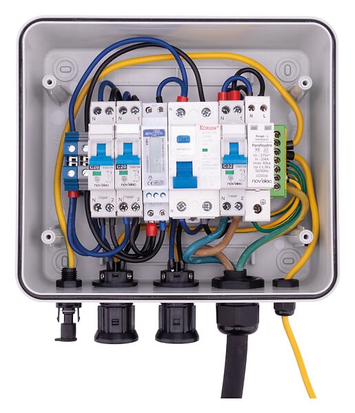PROTEC - Coffret de protection AC - installation photovoltaïque 6kW - Protec - large