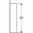GEBERIT - Colonne Bastia Geberit - Pour lavabo et plan de toilettes - Blanc - vignette