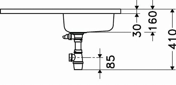 FRANKE - Évier inox 1 bac, 1 égouttoir à poser - Dimensions : 80 x 60 cm - MAN711-800 - large