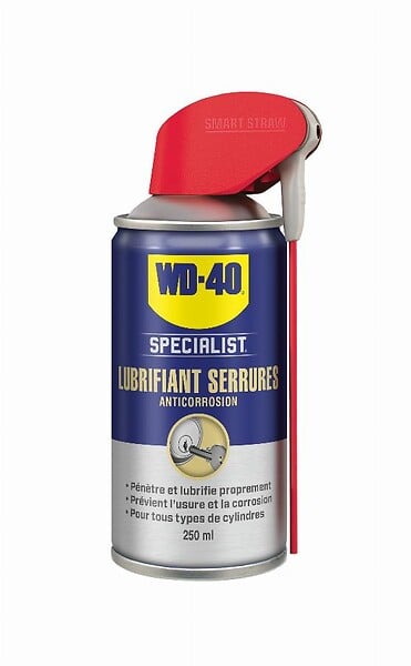 WD-40 - Lubrifiant serrures 250 ml système professionnel WD40 - 33303 - large