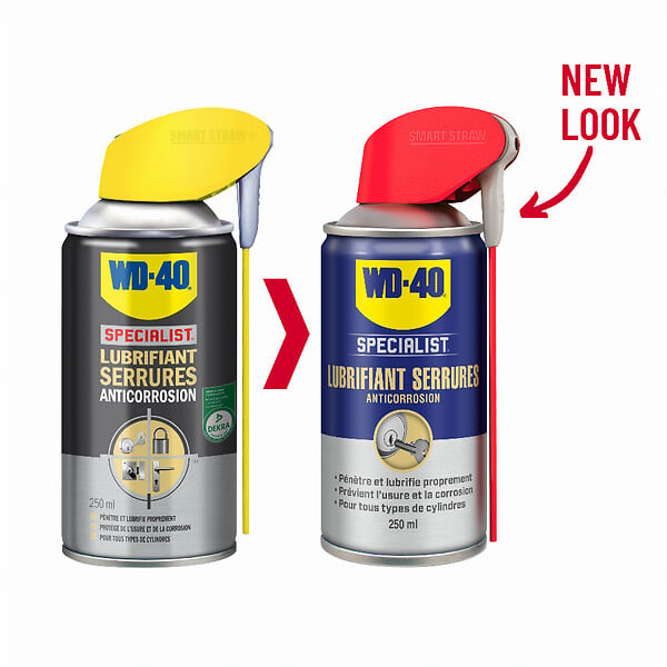 WD-40 - Lubrifiant serrures 250 ml système professionnel WD40 - 33303 - large