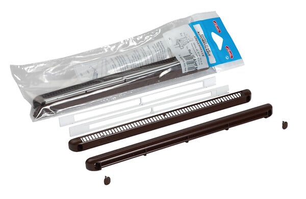 NICOLL - ENTREE AIR UNIV 250X12 MARRON - large