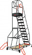 FIMM - Escabeau de rayonnage 11 marches à  immobilisation automatique 150 kg - FIMM - 830008816 - vignette