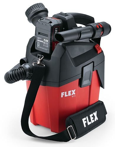 FLEX - Aspirateur 6L VC 6 L MC 18.0 FLEX - accessoires - sans batterie ni chargeur - 481491 - large