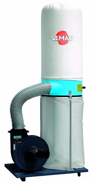 LEMAN - Aspirateur à bois 150 litres LEMAN ASP152 - large