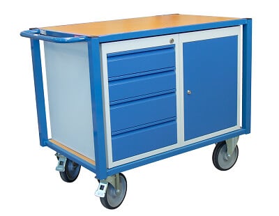 FIMM - Servante d'atelier équipée 1 bloc porte et 1 bloc tiroirs 500 kg - FIMM - 880002991 - large