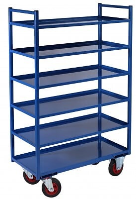 FIMM - Servante multi-niveaux à 6 plateaux tôle 935 x 435 mm 400 kg - FIMM - 880000562 - large