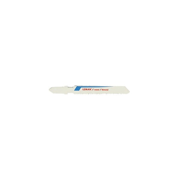 LEMAN - 5 lames de scie sabre bi-métal - Lu. 50 mm pas 1.2 mm - coupe fine pour inox - LEMAN - 7106.05 - large