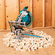 MAKITA - Scie radiale MAKITA DLS211ZU 36V (2x18V) Li-Ion Ø 305 mm (vendu sans batterie) - vignette