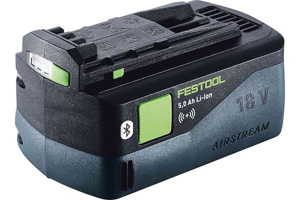 FESTOOL - Batterie FESTOOL 577660 18V 5.0Ah Lithium Battery BP18 5Ah AirStream Bluetooth - large