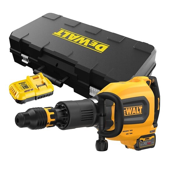 DEWALT - Marteau de démolition SDS-max XR FLEXVOLT DEWALT DCH911X3-QW 54V 3X3Ah Li-Ion Brushless 27J - large