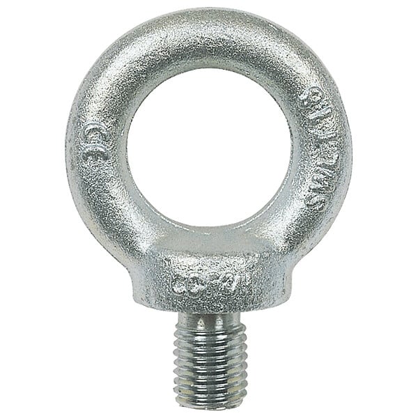 LEVAC - Anneau de levage Mâle LEVAC - Ø 16 mm - Ø intér. 35 mm - L.27 mm - DIN.580 - CMU 700 kg - 5025FG - large