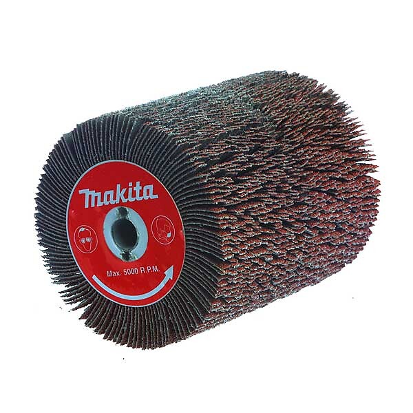 MAKITA - Brosse MAKITA P-01127 à lamelles grain 40 pour Décapeur à rouleau MAKITA 9741 860 W - large