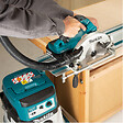 MAKITA - Scie circulaire Ø 190 mm 2x5Ah 18V LXT ®MAKITA DHS783T2JU en coffret + puce AWS - vignette