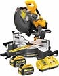 DEWALT - Scie à onglets XR FLEXVOLT 54V 3Ah/9Ah Li-Ion  305mm DEWALT  DCS781X2-QW Brushless - vignette