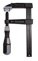 LEMAN - Presse à manche nylon LEMAN - tige acier - saillie 90 - section 22x5 - serrage 300 - 7070.187.030. - large