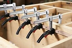 BESSEY SER - Presse légère à serrage rapide Kliklamp - BESSEY - serrage 200 mm - saillie 80 mm - Rail 20x5 mm - KLI20 - large