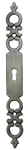 BROS - Entrée  Zamack 344 patiné argent vieilli  344Z18 - large