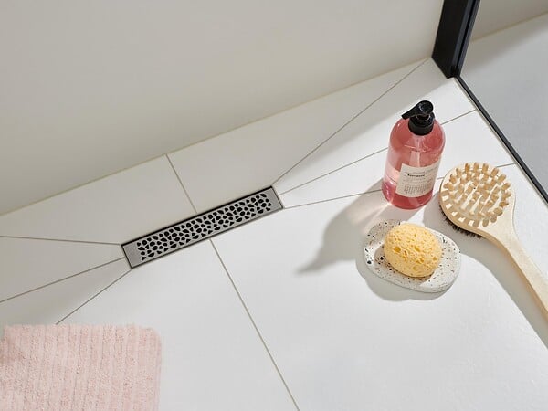 WIRQUIN - Caniveau de douche SO LINE longueur 220 mm - large