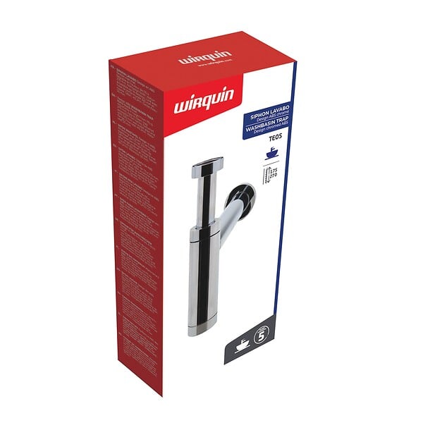 WIRQUIN - Siphon teos de lavabo design - large