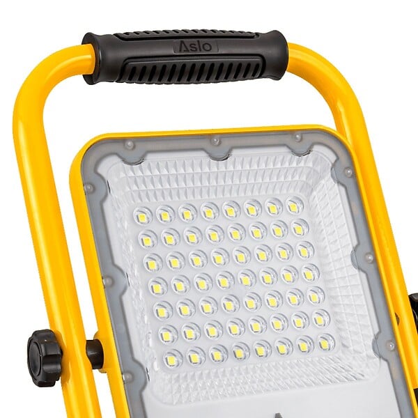 ASLO - Projecteur LED rechargeable 50W 1800Lm 6000K Extérieur/Intérieur 3 modes Autonomie 4-12h ASLO - large