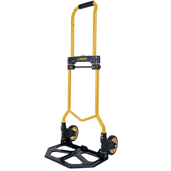 VITO - Chariot à roues Diable pliable Charge 80kg Mat réglable VITO - large