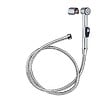 WIRQUIN - Combiné WC Shattaf - Laiton chromé - Flexible inox 1,5 m - vignette