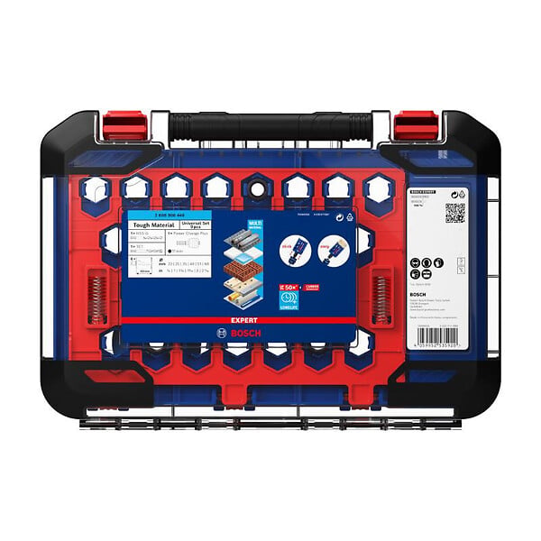 BOSCH - Coffret de 6 scies trépans BOSCH EXPERT TOUGH MATERIAL - 22/25/35/40/51/68mm - large