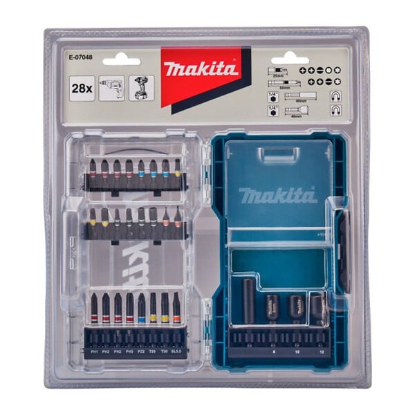 MAKITA - Coffret d'embouts MAKITA E-07048 28 pièces - large