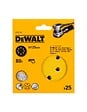 DEWALT - 25 Disques abrasifs velcro DEWALT pour ponceuses excentriques ø 125mm - vignette