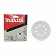 MAKITA - 10 Disques abrasifs MAKITA Ø 125 mm White Auto-agrippant avec 8 trous - vignette