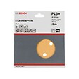 BOSCH - 5 feuilles abrasives BOSCH Professional C470 Best for Wood and Paint pour ponceuses excentriques Ø 150mm - 6 trous - vignette
