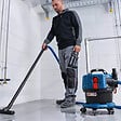 BOSCH - Aspirateur sans-fil BOSCH GAS 18V-12 MC - 0 601 9K2 000 Professional (vendu sans batterie) en carton avec accessoires - vignette