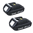 MAKITA - Scie récipro LXT MAKITA DJR183RYJ 18 V + 2 batteries 1,5Ah + chargeur en Makpac - vignette