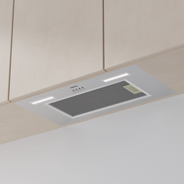 CIARRA - CIARRA Hotte Encastrable 60cm Groupe Filtrant 704m³/h 3 Vitesses Recyclage ou Evacuation Inox CD6926AS - large
