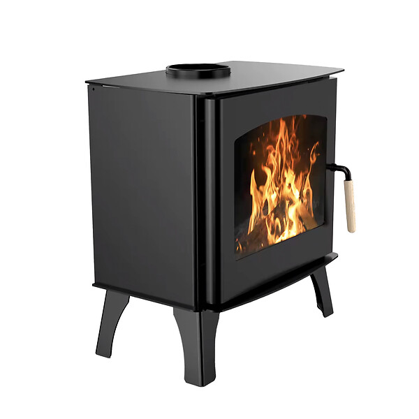 SANNOVER - Poêle à Bois Dita 11,8 kW Bûche 52 cm - large