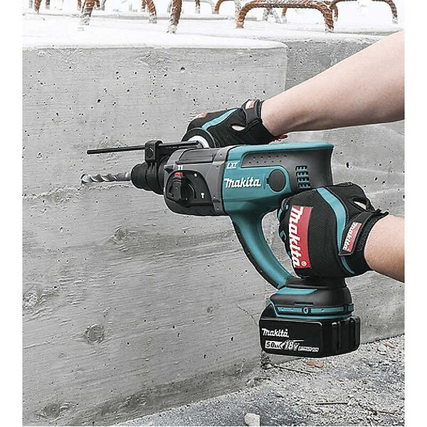 MAKITA - Perforateur Burineur  MAKITA DHR202RTJ - SDS-Plus - 18V - 2 x 5.0 Ah LXT - large