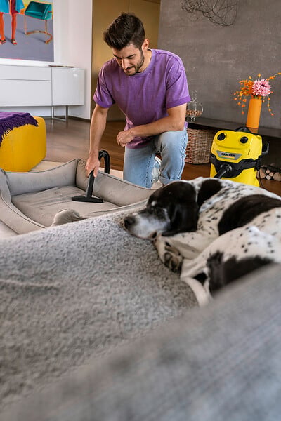 KARCHER - Buse pour poils d'animaux - Extra-large - Sec uniquement - large
