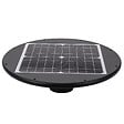 ASLO - Lampadaire Solaire extérieur LED 6000K Noir Eclairage 360° Surface éclairée 80m² ASLO - vignette