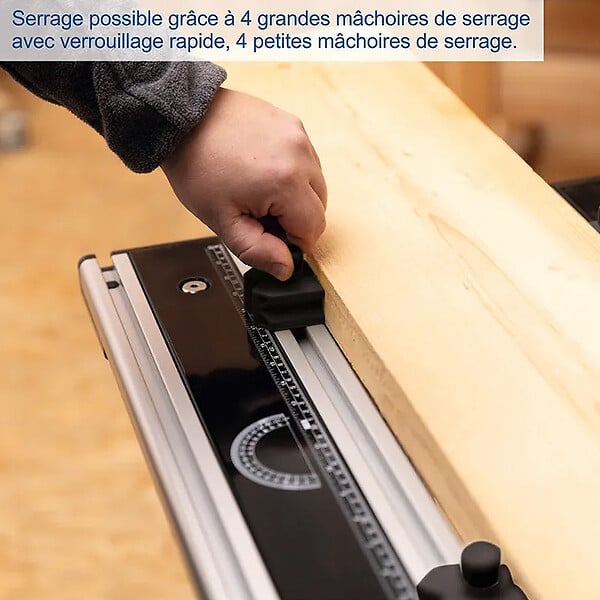 SCHEPPACH - Etabli pliant mobile SCHEPPACH UWB1000 - Charge max 100 kg - Hauteur de travail 770 à 1070 mm - large