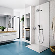 U-TILE - Radiateur sèche serviette électrique miroir - 450 Watts - 100 x 40 cm vertical - vignette