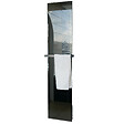 U-TILE - Radiateur sèche serviette électrique miroir - 450 Watts - 100 x 40 cm vertical - vignette