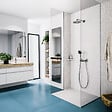 U-TILE - Barre porte serviette acier inox brossé pour modèle 450 W ou 800 W - vignette