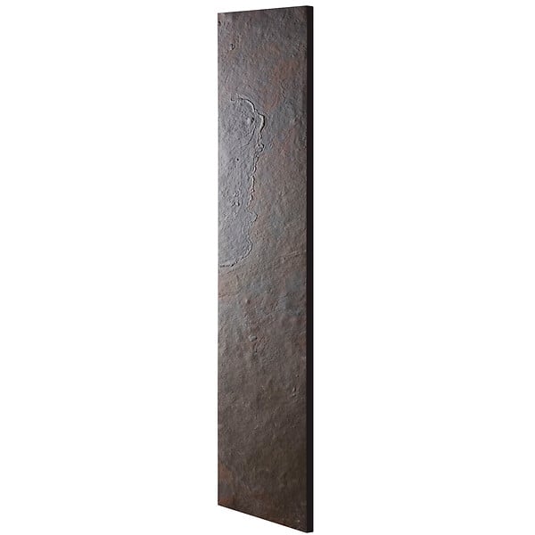 U-TILE - Radiateur électrique pierre naturelle - coloris lauze - 800 Watts - 180 x 40 cm vertical - large