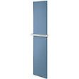 U-TILE - Radiateur électrique Monochrome - coloris bleu intense - 800 Watts - 180 x 40 cm vertical - vignette