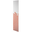 U-TILE - Radiateur électrique Hexagone - coloris terracota - 800 Watts - 180 x 40 cm vertical - vignette