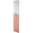 U-TILE - Radiateur électrique Hexagone - coloris terracota - 800 Watts - 180 x 40 cm vertical - vignette